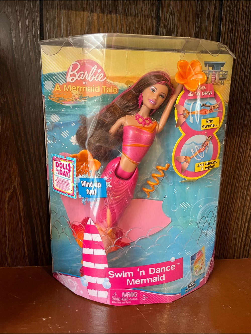 NEW Barbie In A Mermaid  Swim 'N Dance Mermaid Teresa Doll V7052   2010